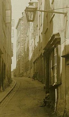 Looking up Cornet Street 1929, Priaulx Library Collection