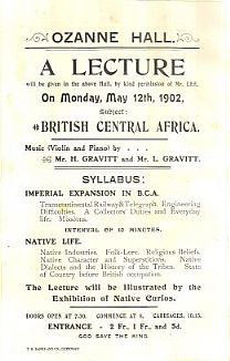 A lecture delivered in Guernsey in 1902