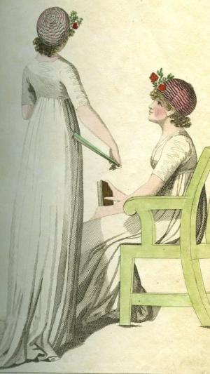 Fashion from October 1798 from the Library collection