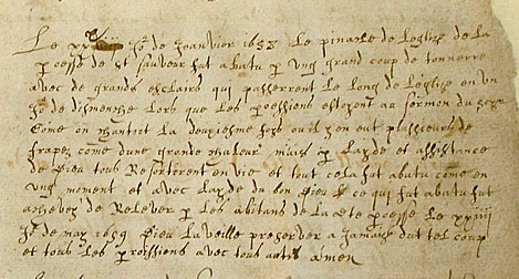 Extract from St Saviour's baotismal register, Guernsey, Priaulx Library