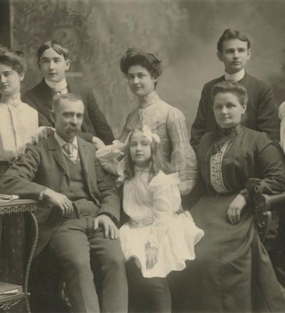 William T Holman and family, Priaulx Library Collection