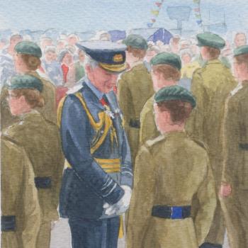 Valerie Baines' Lieutenant-Governor's Inspection 2011, Priaulx Library Collection