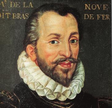 Francois de la Noue from the BNF via Wikipedia Commons