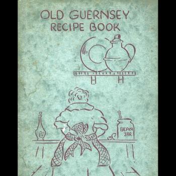 Old Guernsey Recipe Book c 1950 in the Priaulx Library Collection