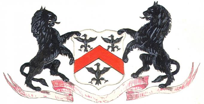 Blondel coat-of-arms from Priaulx Library Collection