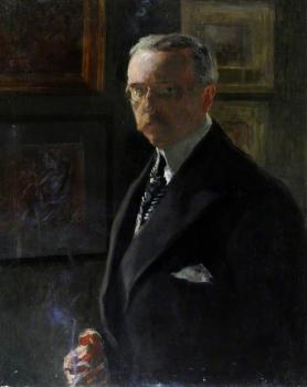 Self-portait of Georges Victor-Hugo (c) Candie Museum, Guernsey