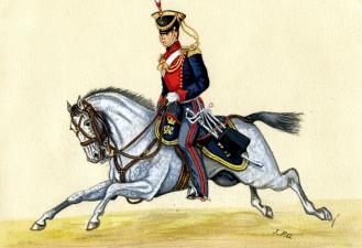 Trooper, Royal Guernsey Calvary, 1814