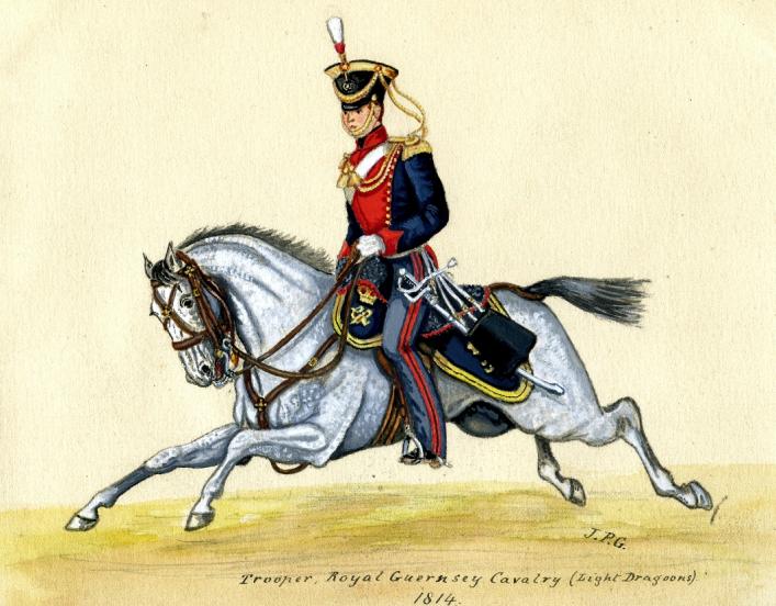 Trooper, Royal Guernsey Calvary, 1814