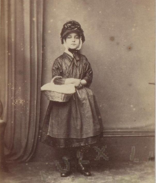 Elise Mauger aged 9 years, from the Priaulx Library Collection.