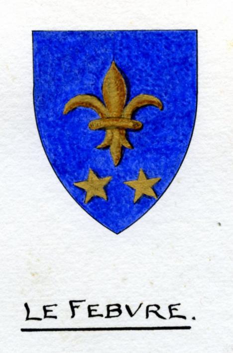 Le Febvre Family Shield, Guernsey