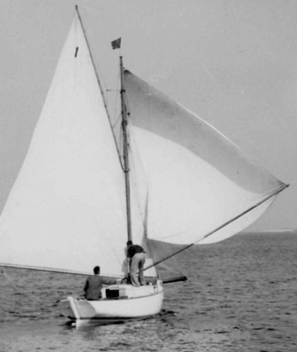 The yacht 'Naughty Girl' from the Priaulx Library Collection