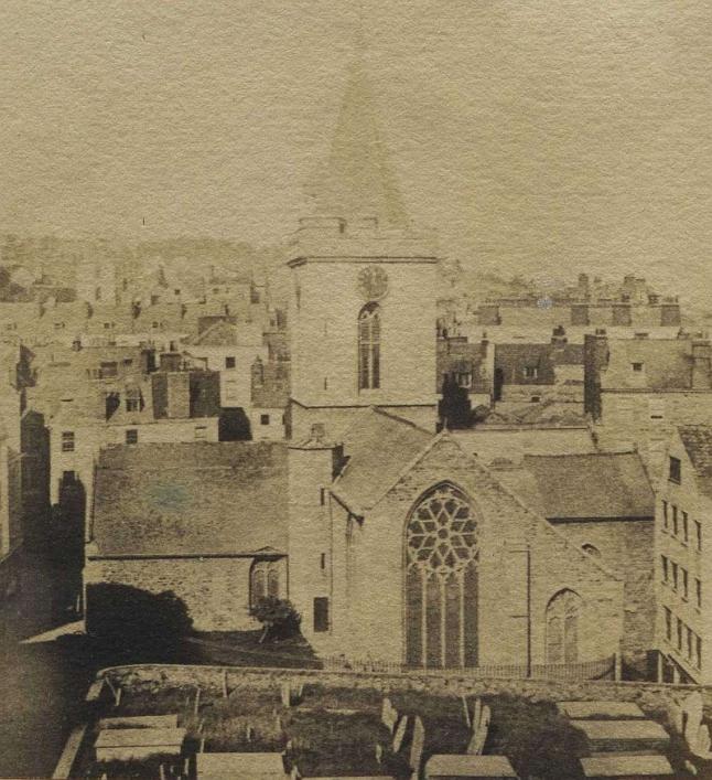 Town Church Guernsey 1870 in Priaulx Library Collection