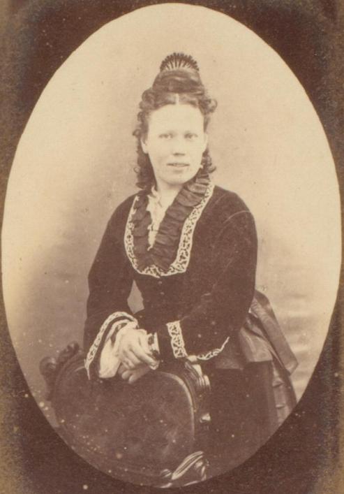 Unidentified woman photo Maguire, Priaulx Library Collection