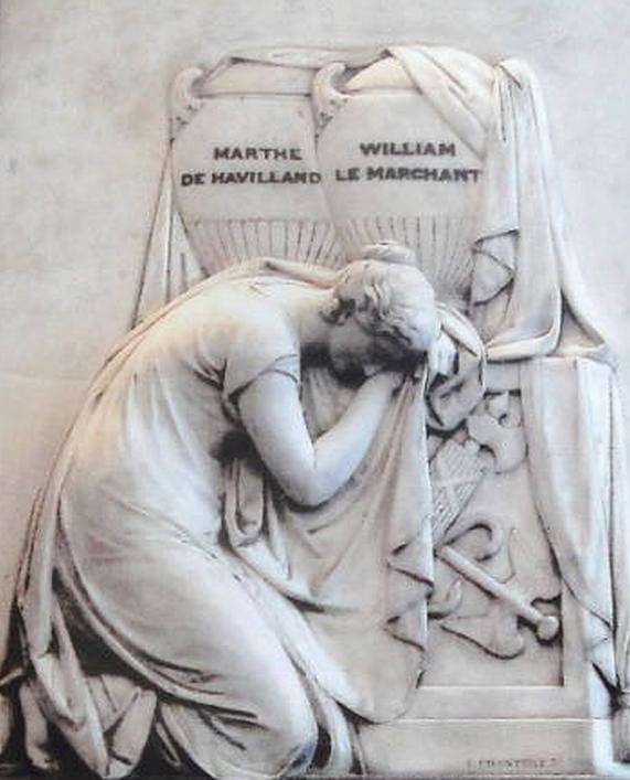 Le Marchant Memorial, Town Church, Guernsey