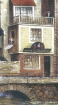 Detail of Quay by C M Jones, Candie Museum collection