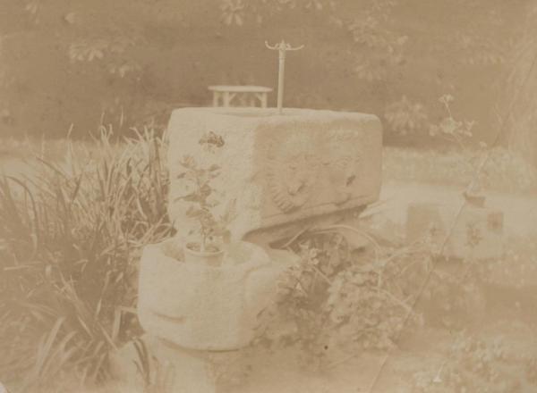 Font at Rosenheim, Priaulx Library collection