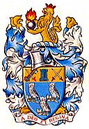 The arms of the borough of Frimley and Camberley, Surrey
