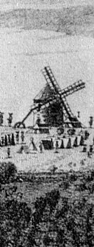 23 October 1660: Lightning destroys the Moulin des Monts