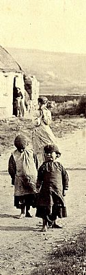 Rocquaine children, c. 1870, from the Library Collection