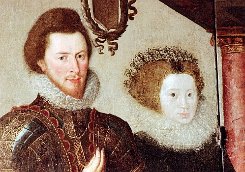 John St John and Anne Leighton, courtesy Lydiard Tregoze